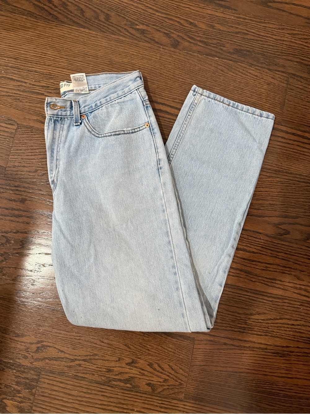Vintage Y2K Levi's Light Blue Straight Leg Women's Jeans